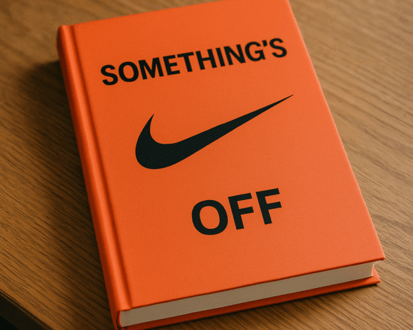 AI generated Nike rebranding book